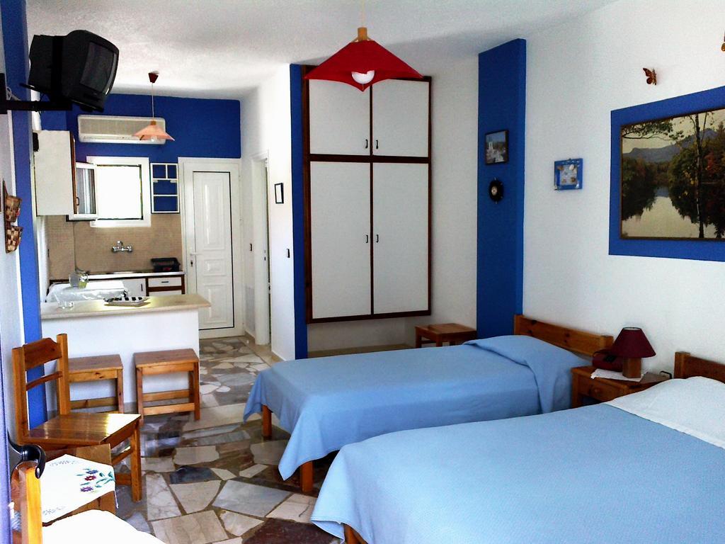 Koralli Studios Korissia  Oda fotoğraf